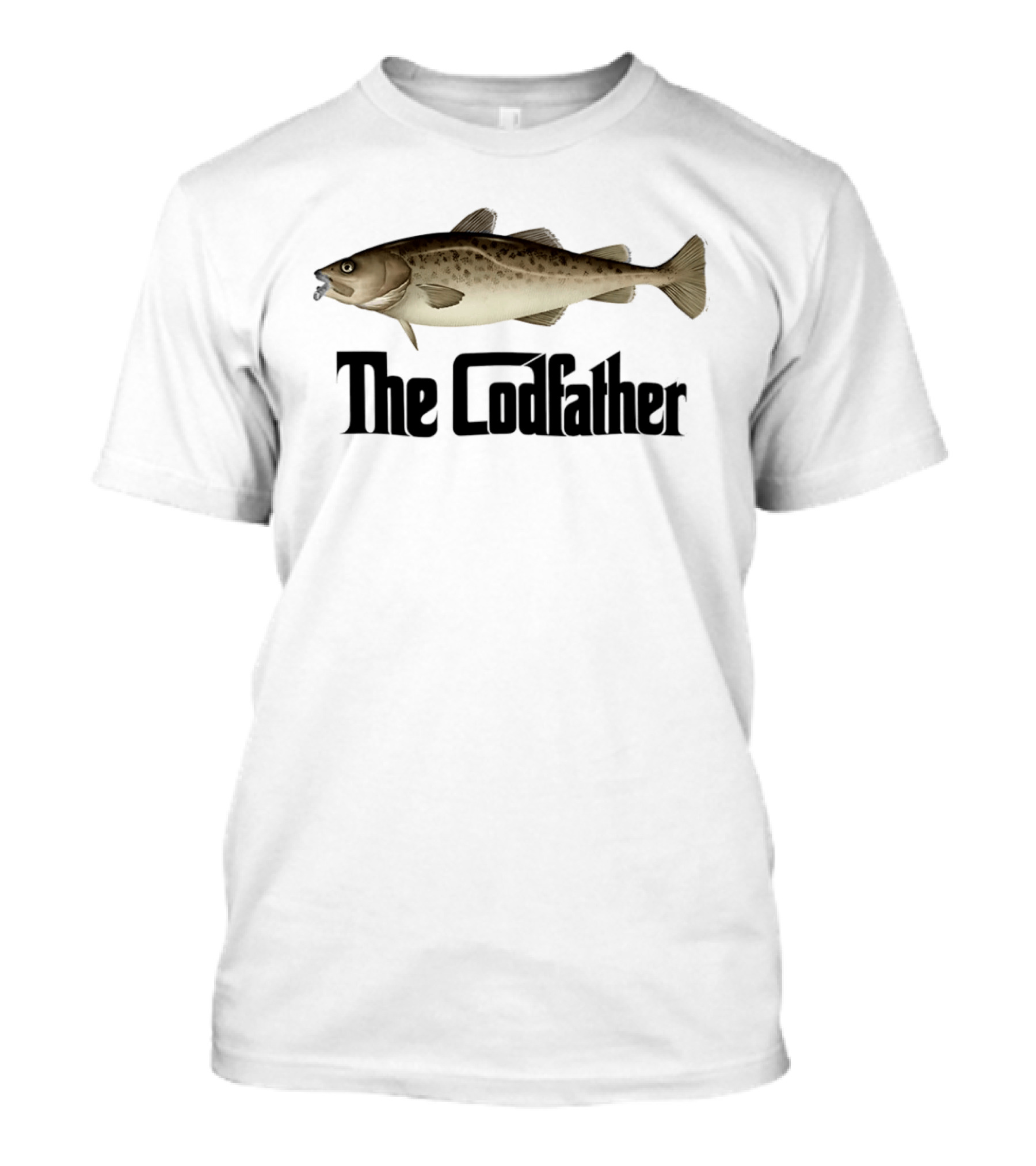 The Codfather Fish Pun Cod The Godfather Humor T-Shirt