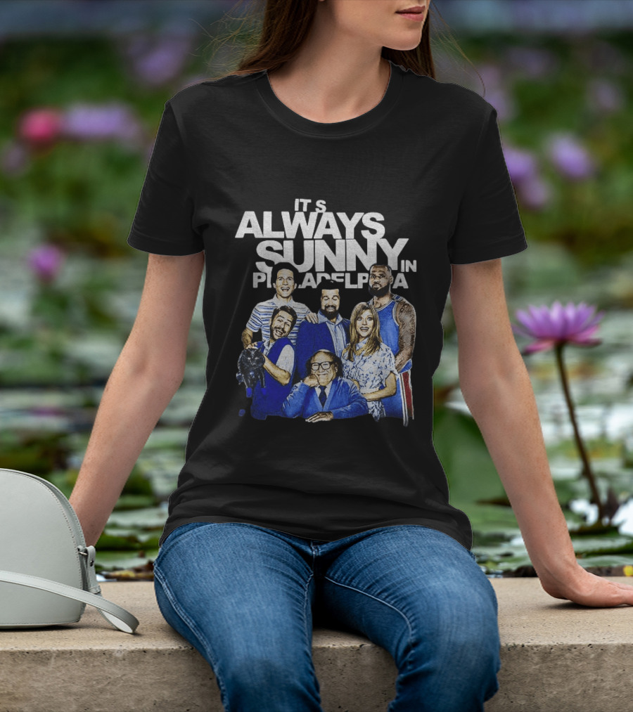 It's Always Sunny In Philadelphia LeBron James Philadelphia 76ers NBA Basketball 2026 T-Shirt