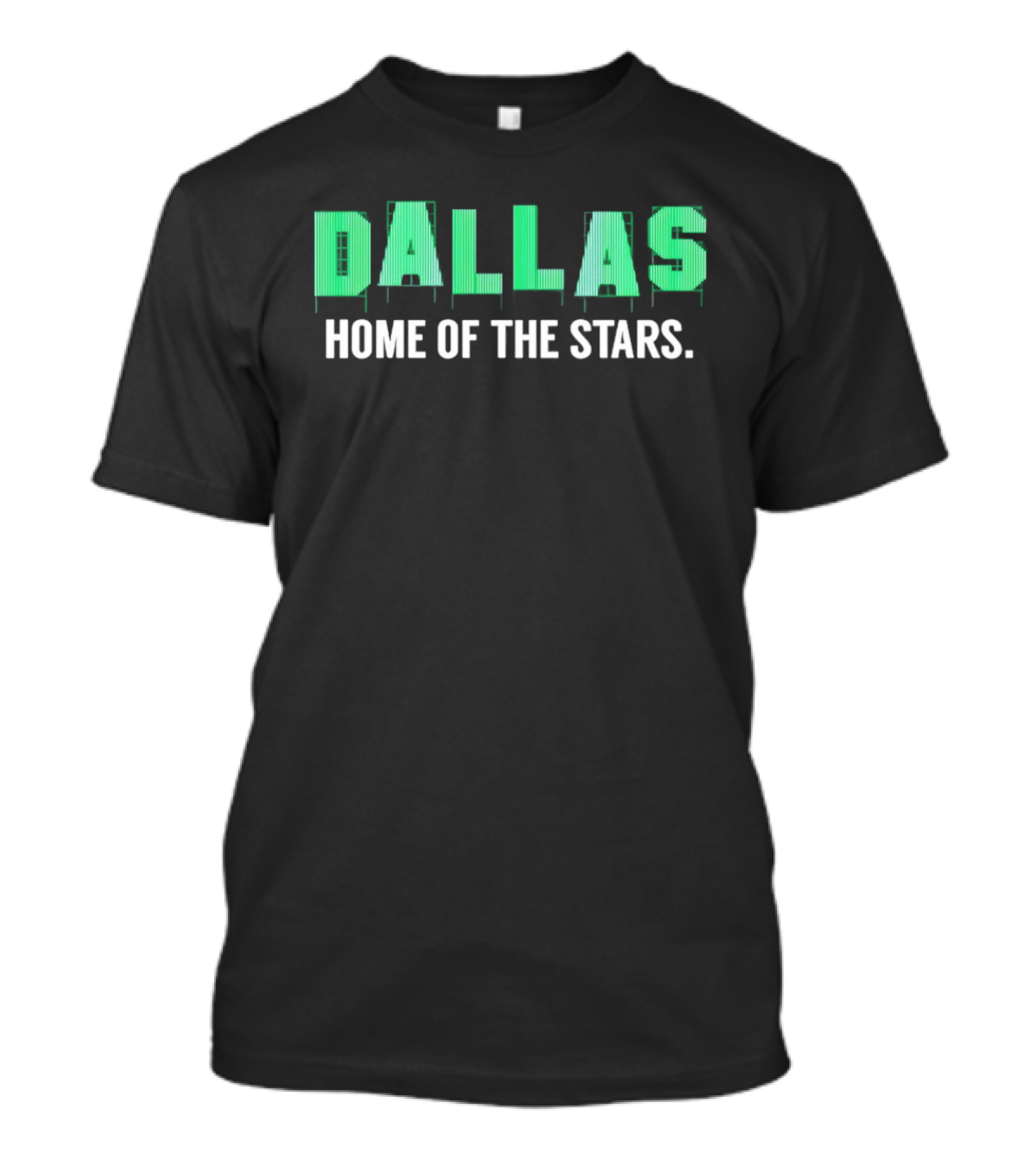 Dallas Home Of The Stars Texas Hockey T-Shirt