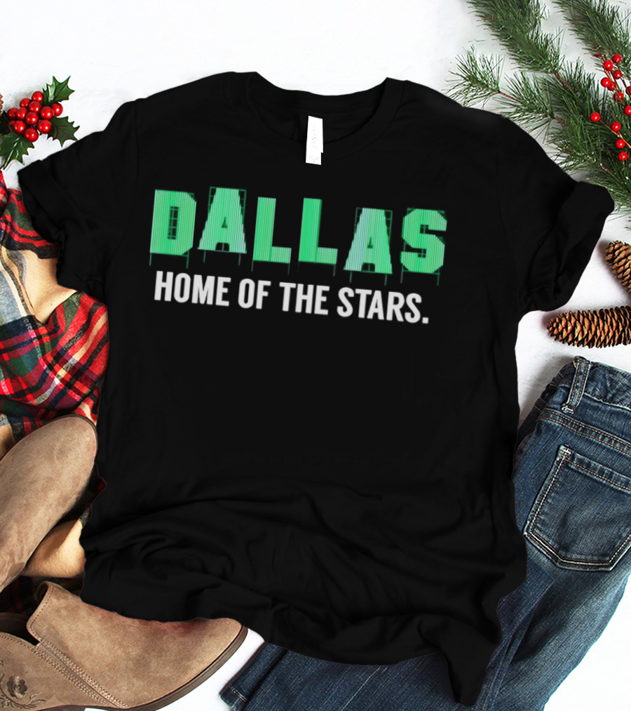 Dallas Home Of The Stars Texas Hockey T-Shirt
