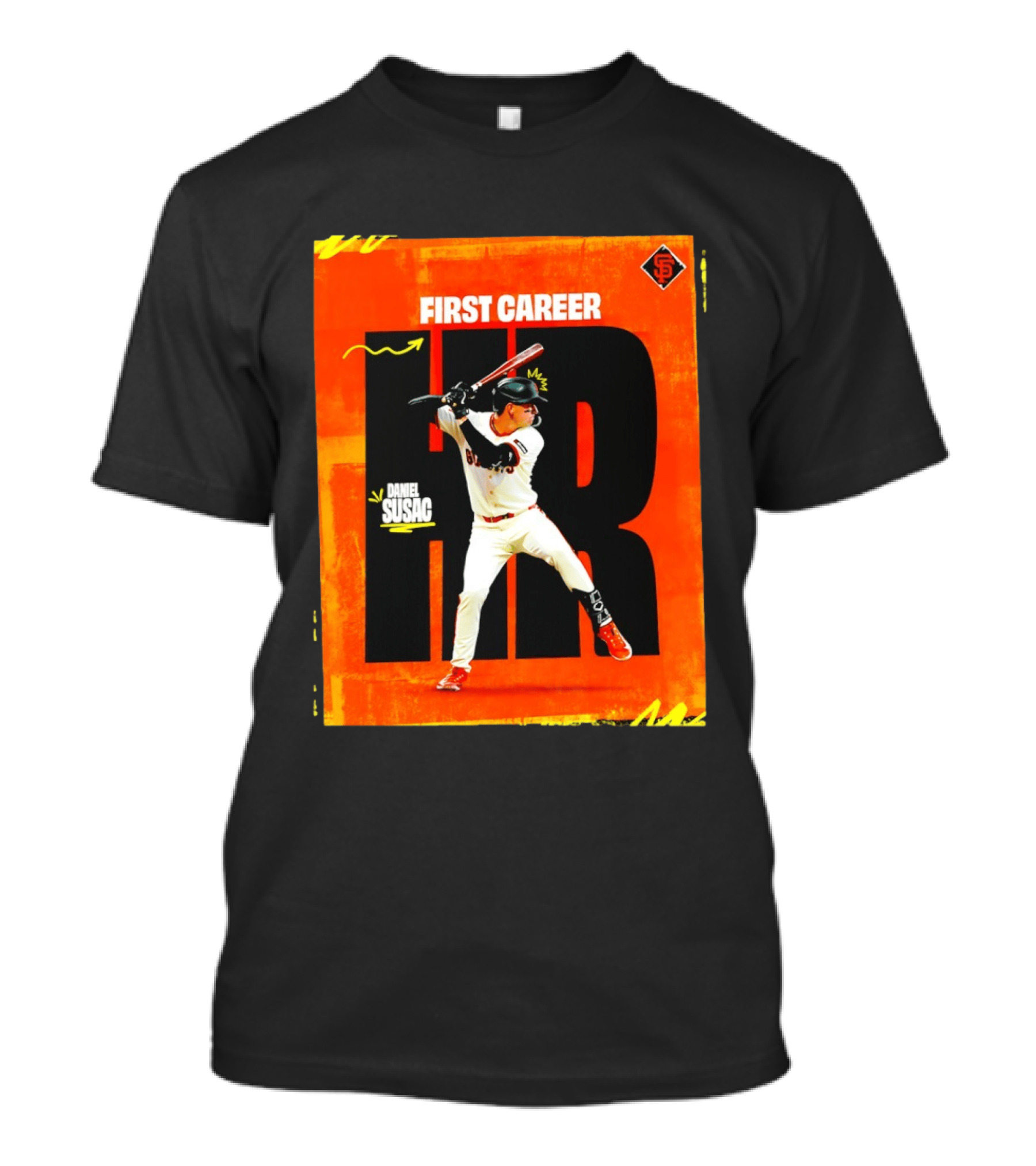 Daniel Susac First Career HR San Francisco Giants T-Shirt