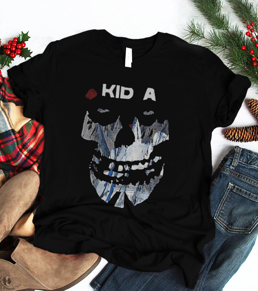 Kid A Fiend Skull Meme T-Shirt