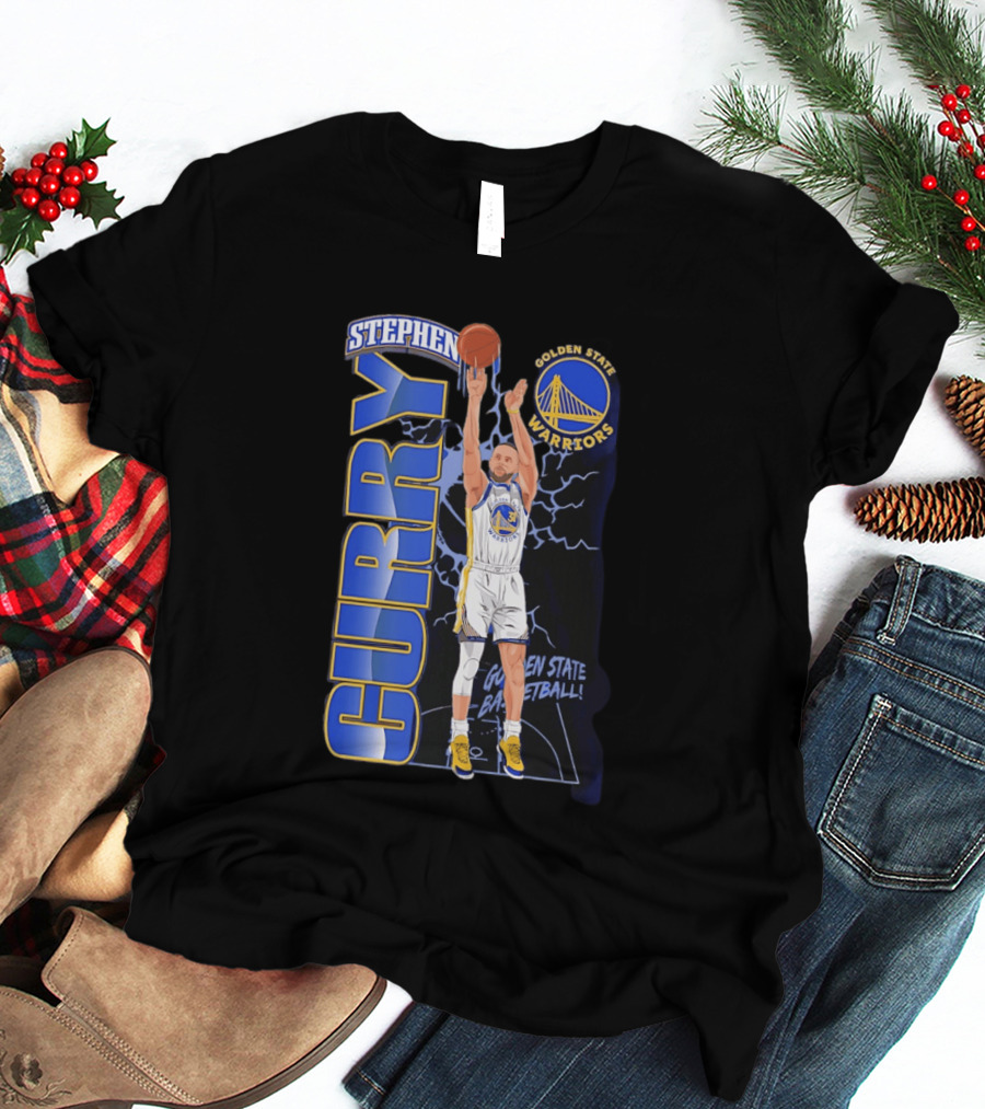 Stephen Curry Golden State Warriors Basketball Icon 2026 T-Shirt