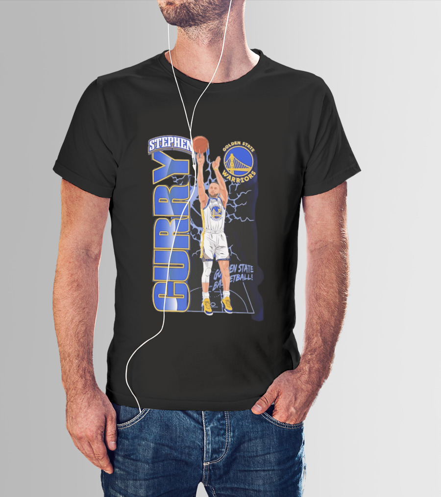 Stephen Curry Golden State Warriors Basketball Icon 2026 T-Shirt