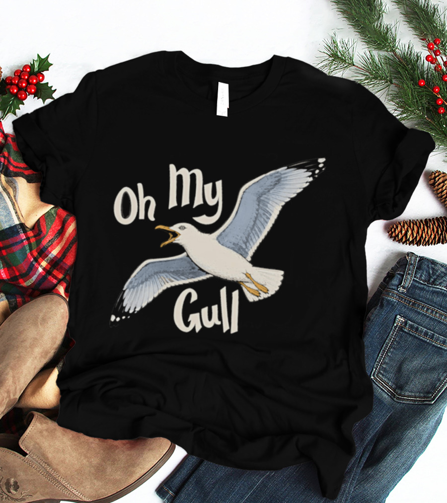 Oh My Gull Seagull Funny Bird T-Shirt