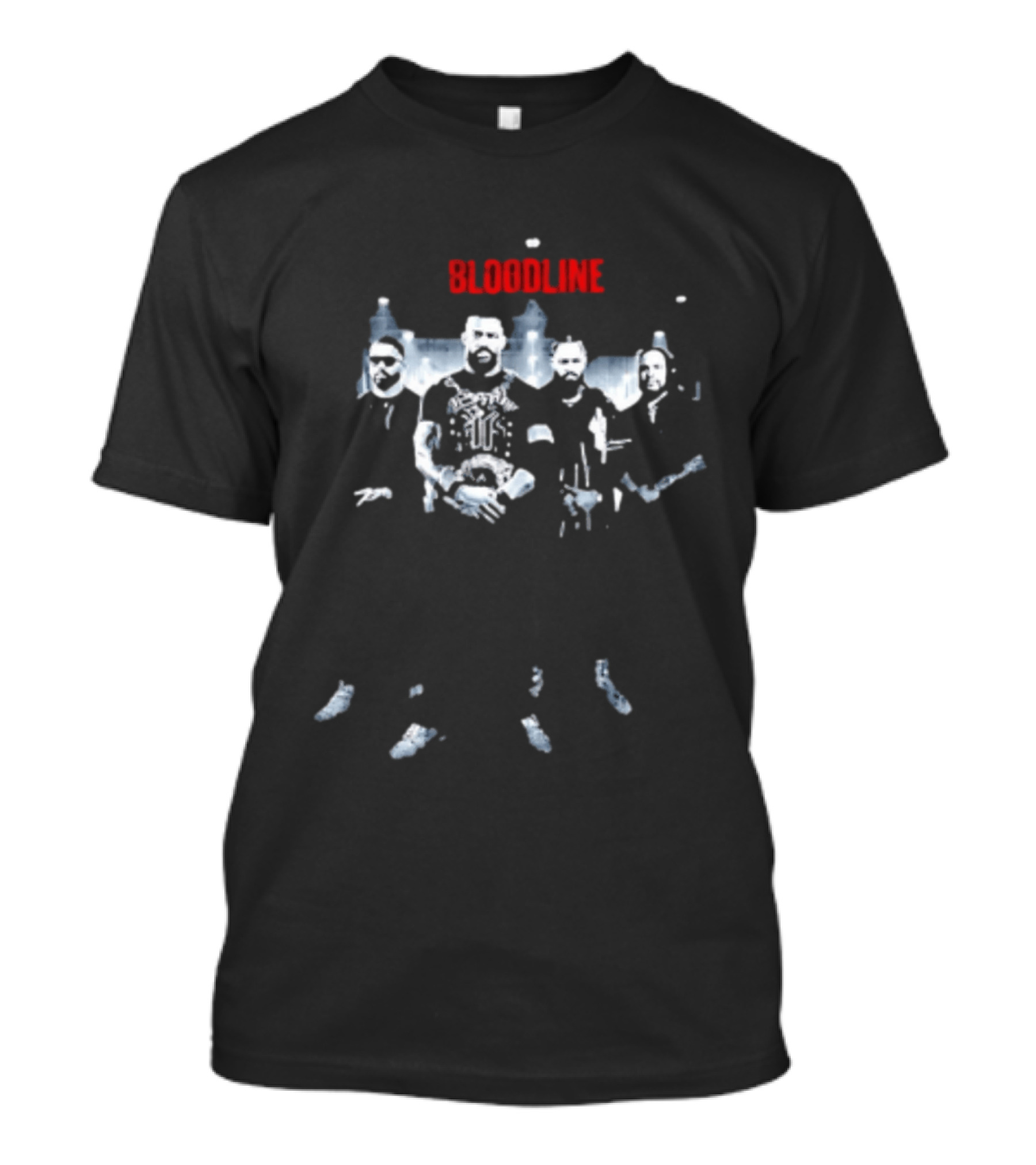 Bloodline WWE 2026 Roman Reigns And Family Photo T-Shirt