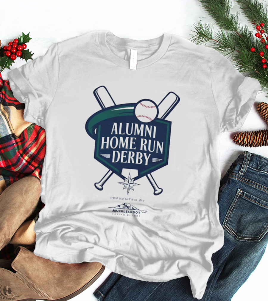 Alumni Home Run Derby Presented By Muckleshoot Casino Resort 2026 Baseball Event T-Shirt