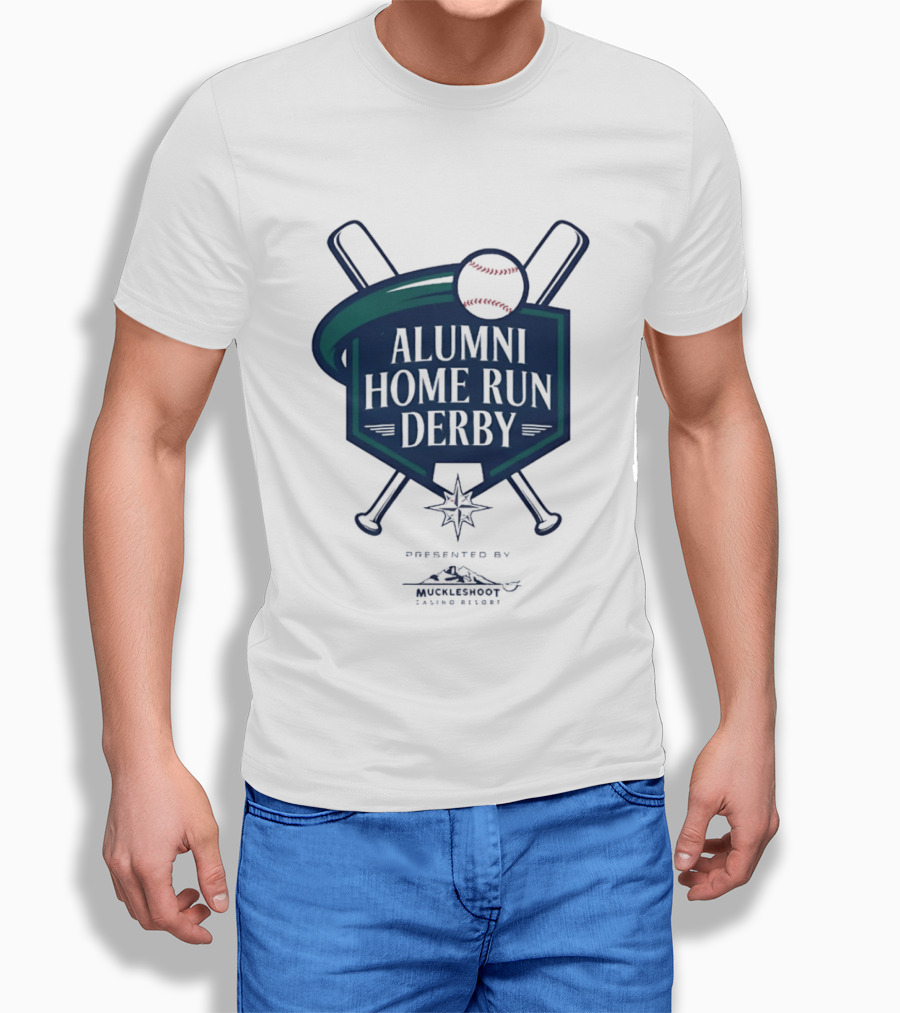 Alumni Home Run Derby Presented By Muckleshoot Casino Resort 2026 Baseball Event T-Shirt