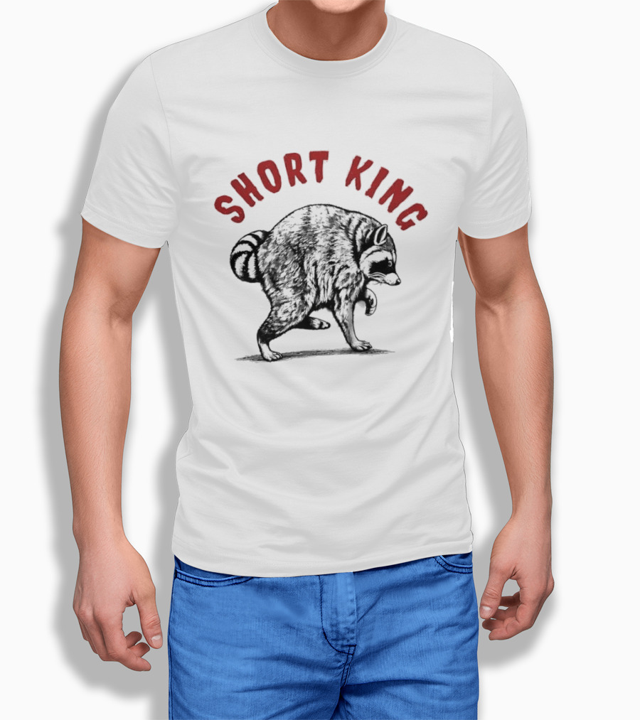 Short King Raccoon Strut T-Shirt