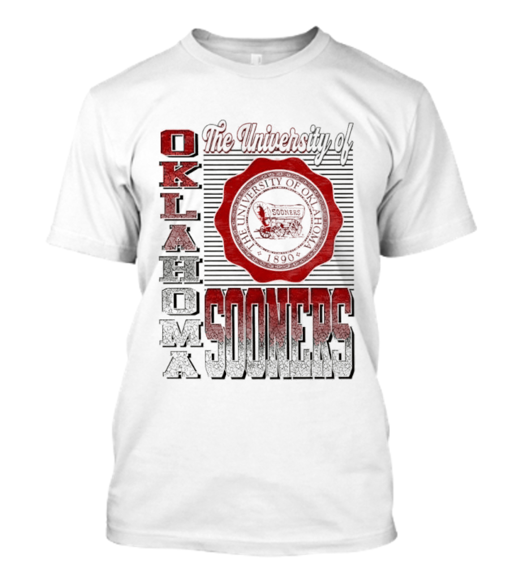 The University Of Oklahoma Sooners Vintage Seal T-Shirt