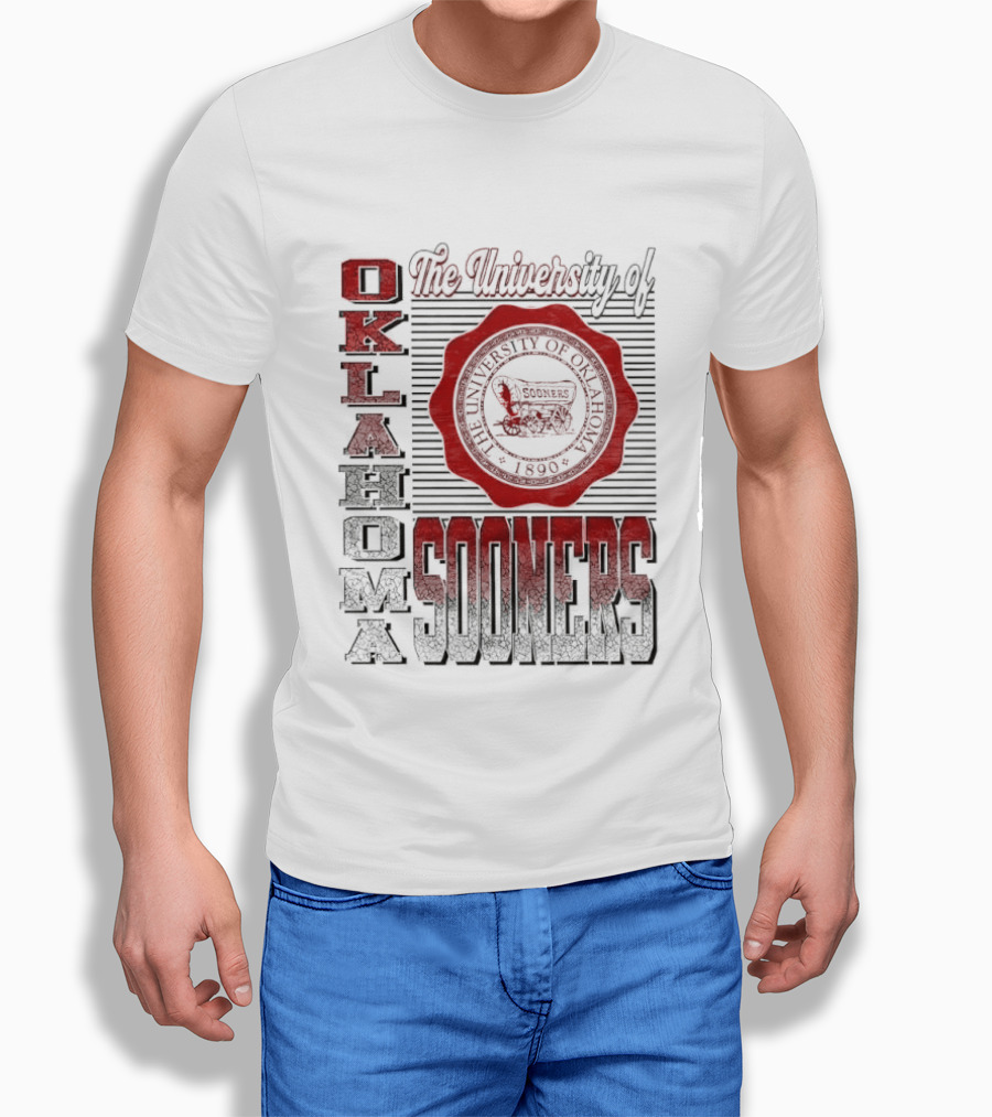 The University Of Oklahoma Sooners Vintage Seal T-Shirt