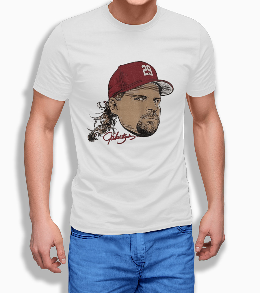 John Kruk 29 Big Face Philadelphia Phillies Baseball Swag MLB 2026 T-Shirt