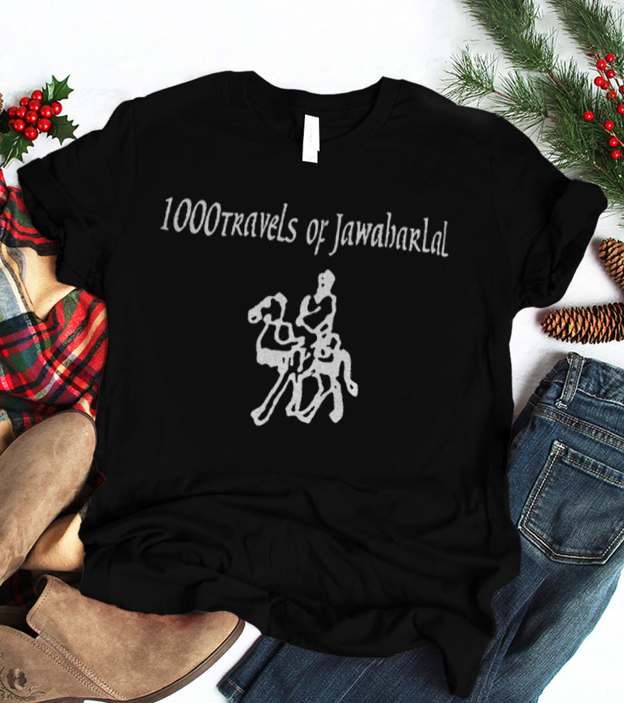 1000 Travels Of Jawaharlal Music Riding Artistry T-Shirt