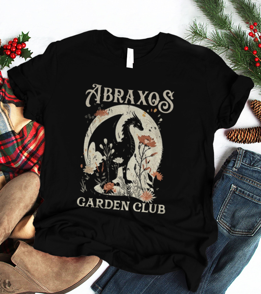 Abraxos Flower Garden Club Throne Of Glass T-Shirt