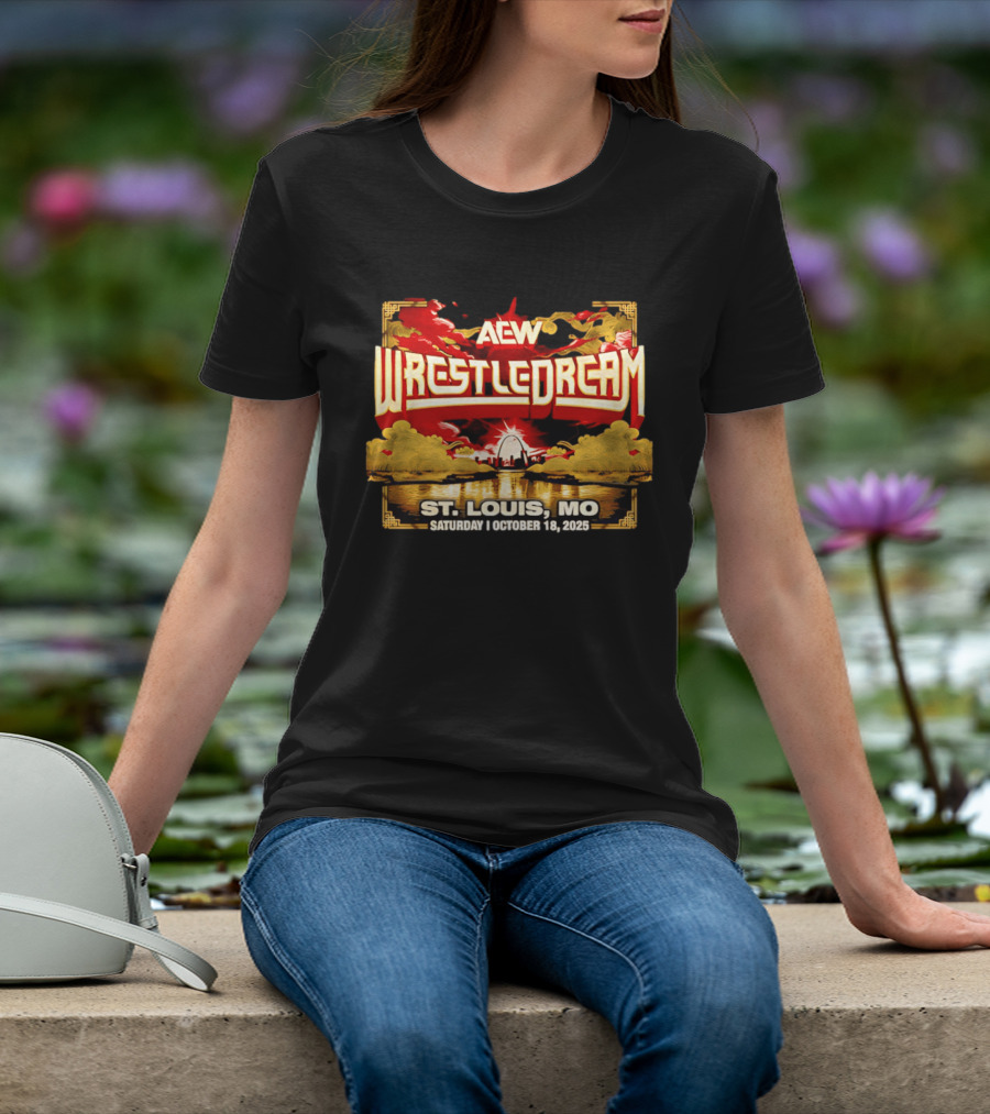 AEW WrestleDream October 18 2025 St Louis MO Event T-Shirt