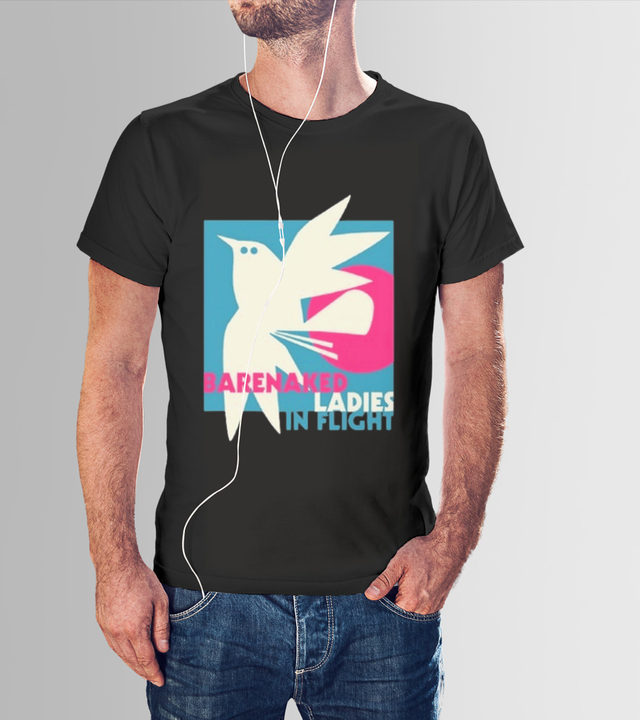 Barenaked Ladies In Flight Bird Tour 2024 Art Vintage Concert T-Shirt