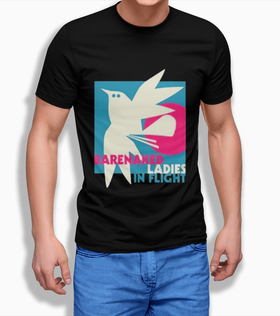 Barenaked Ladies In Flight Bird Tour 2024 Art Vintage Concert T-Shirt