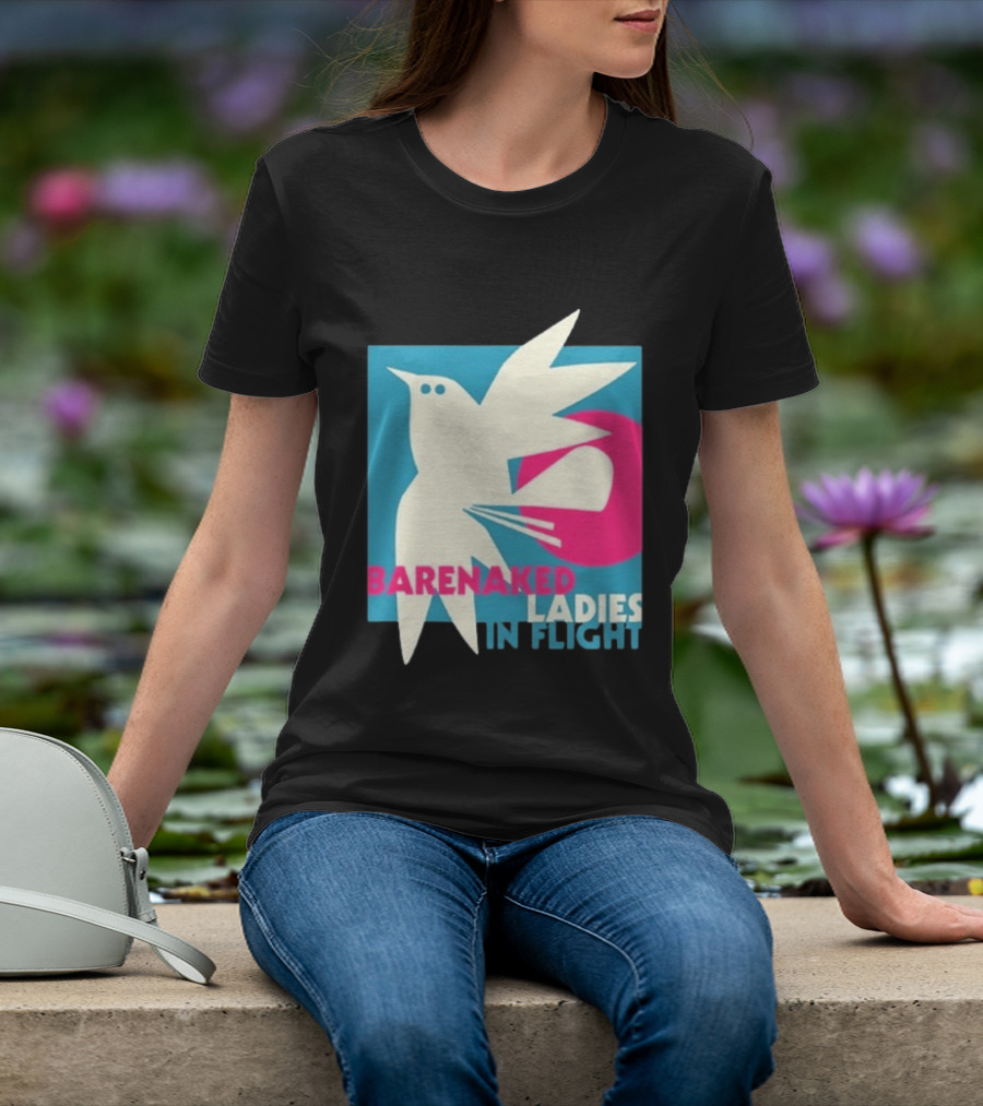 Barenaked Ladies In Flight Bird Tour 2024 Art Vintage Concert T-Shirt