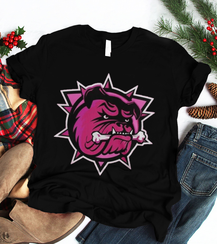 Brantford Bulldogs Pink In The Rink Night 2024 T-Shirt