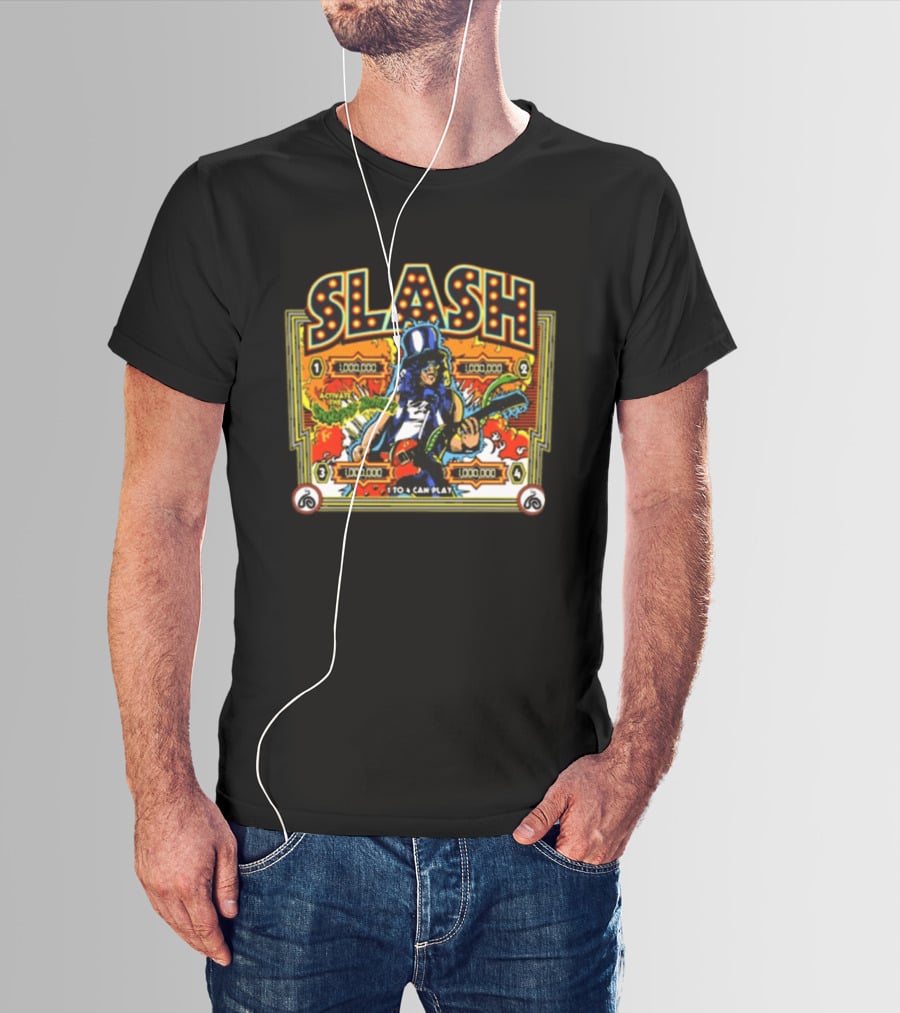 Slash Pinball Rock Legend T-Shirt