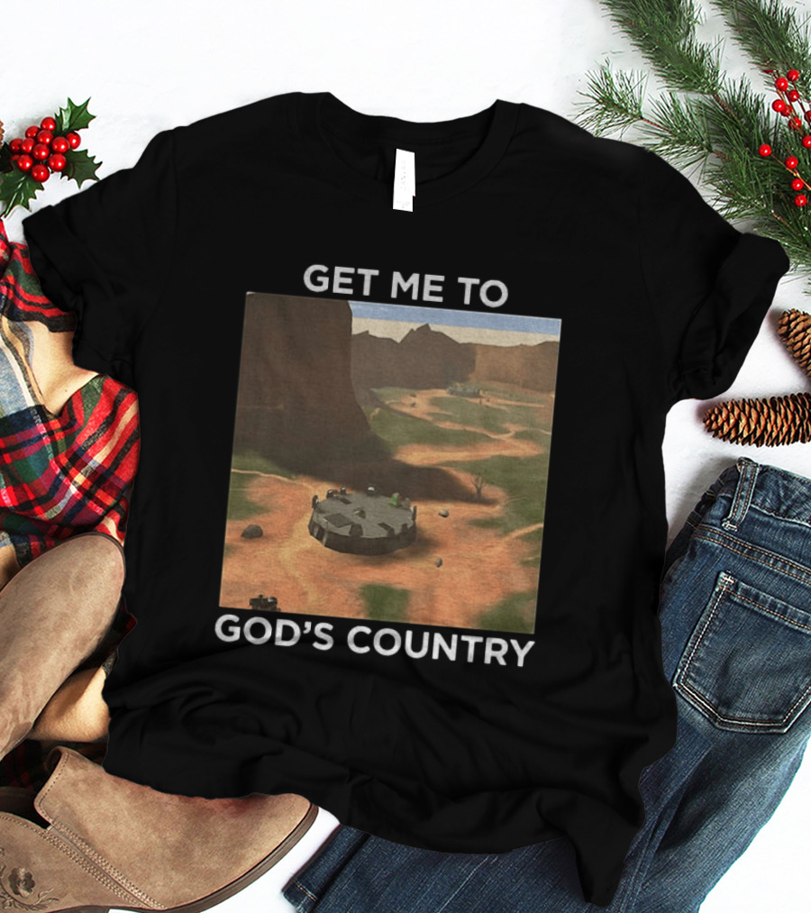Get Me To God's Country Multiplayer Maps T-Shirt