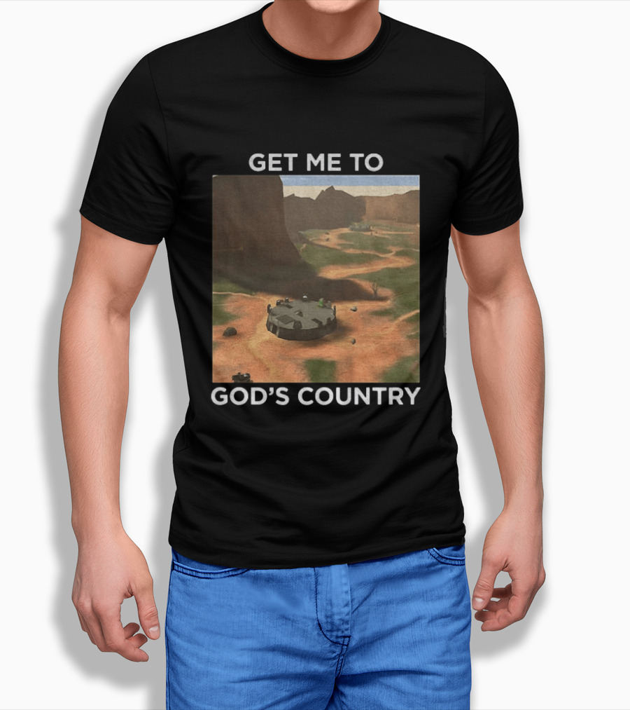 Get Me To God's Country Multiplayer Maps T-Shirt
