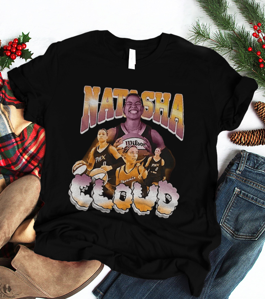 Natasha Cloud Phoenix Mercury WNBA Basketball Player T-Shirt