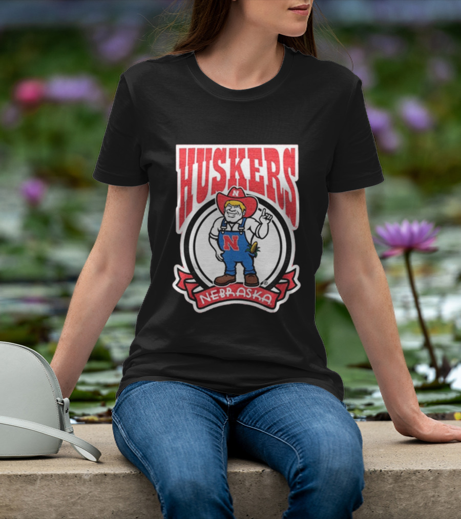 Huskers Nebraska Cornhuskers Vintage Logo 2024 T-Shirt