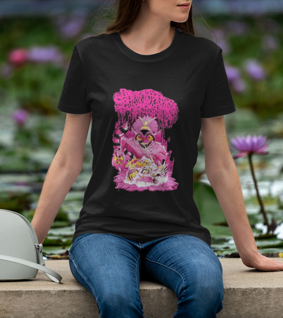 New Sanguisugabogg Pink Monster King Julian Purple T-Shirt