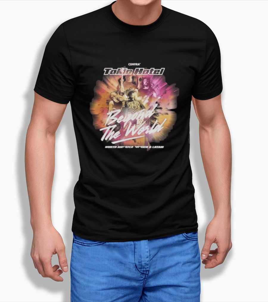 Tokio Hotel Beyond The World South America Mexico LATAM Tour 2024 T-Shirt