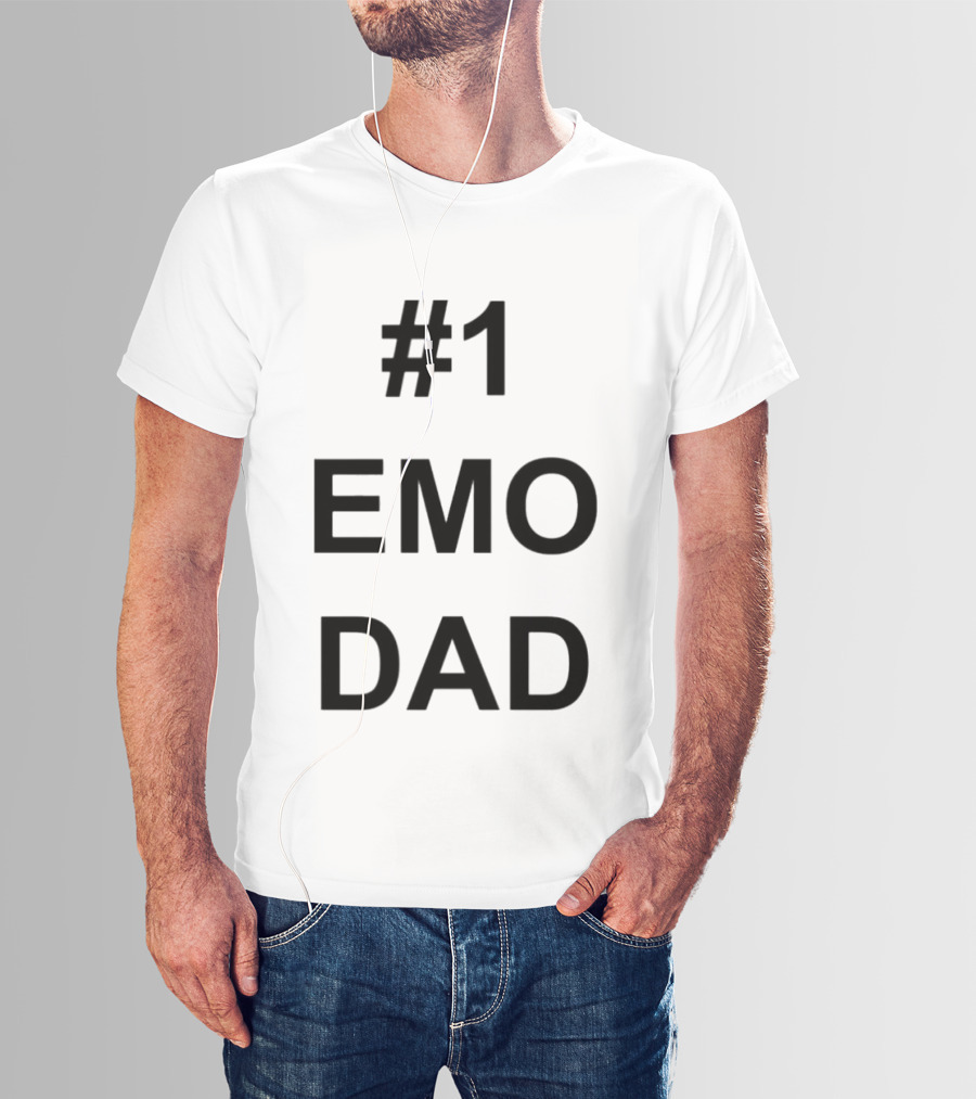 #1 Emo Dad T-Shirt