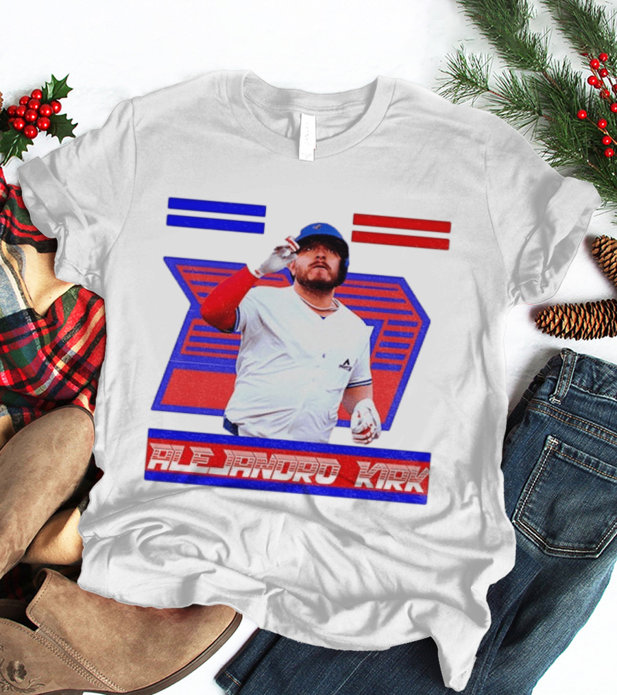 Alejandro Kirk Toronto Blue Jays 2025 MLB Player T-Shirt