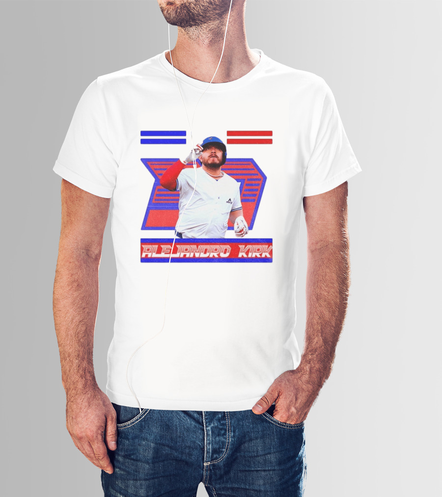 Alejandro Kirk Toronto Blue Jays 2025 MLB Player T-Shirt