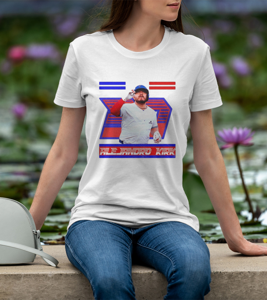 Alejandro Kirk Toronto Blue Jays 2025 MLB Player T-Shirt