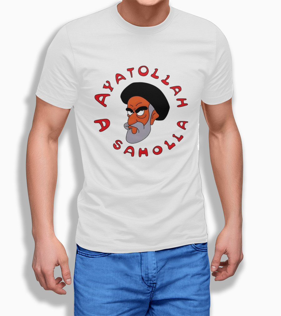 Ayatollah Asaholla Simpsons T-Shirt