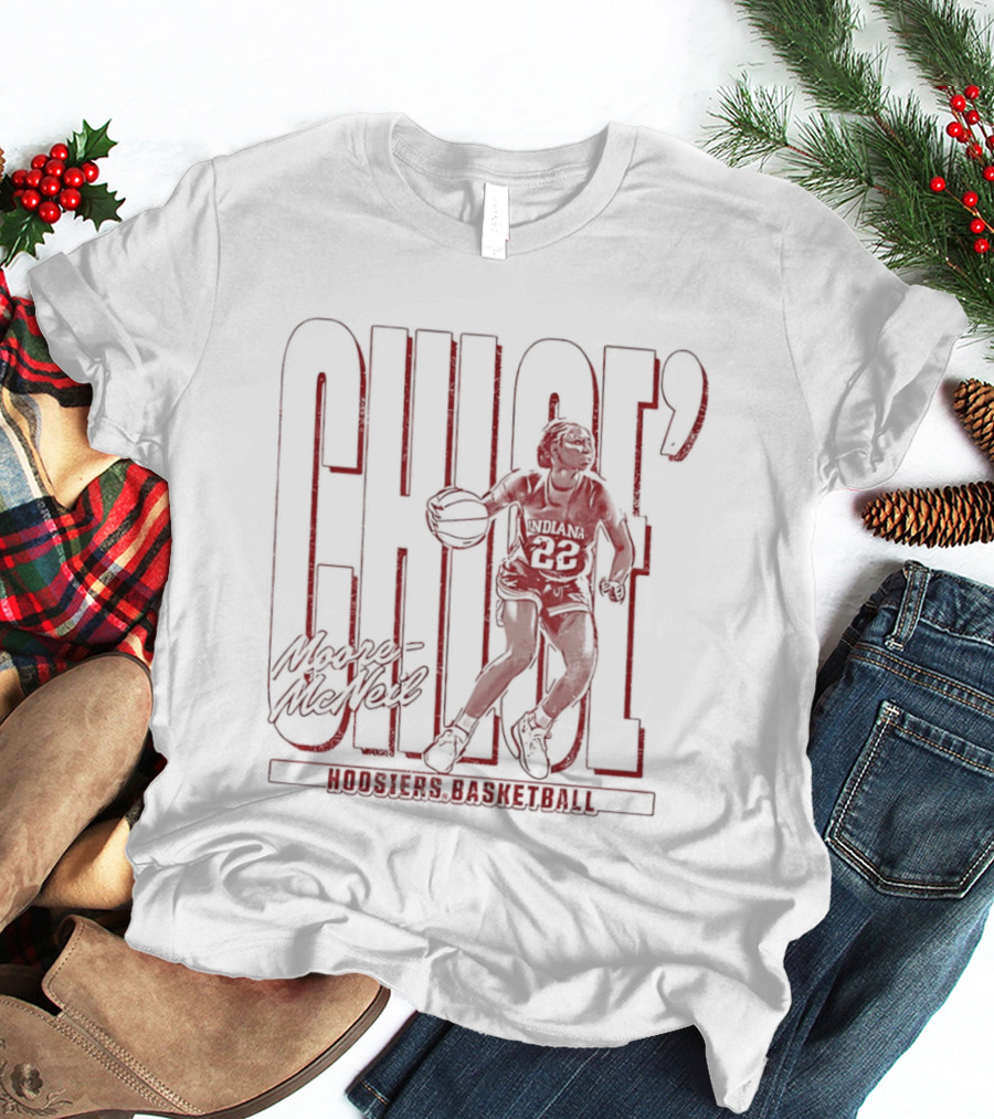 Chloe Moore McNeil Indiana Hoosiers Basketball Player T-Shirt