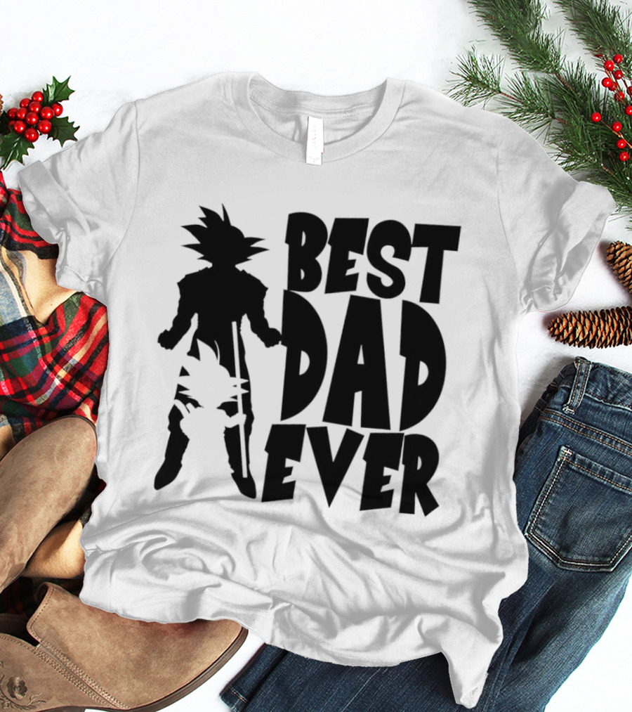 Best Dad Ever Goku Dragon Ball T-Shirt