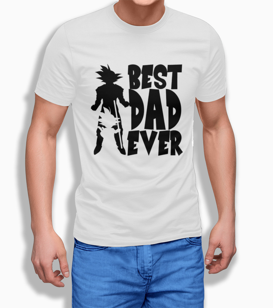 Best Dad Ever Goku Dragon Ball T-Shirt