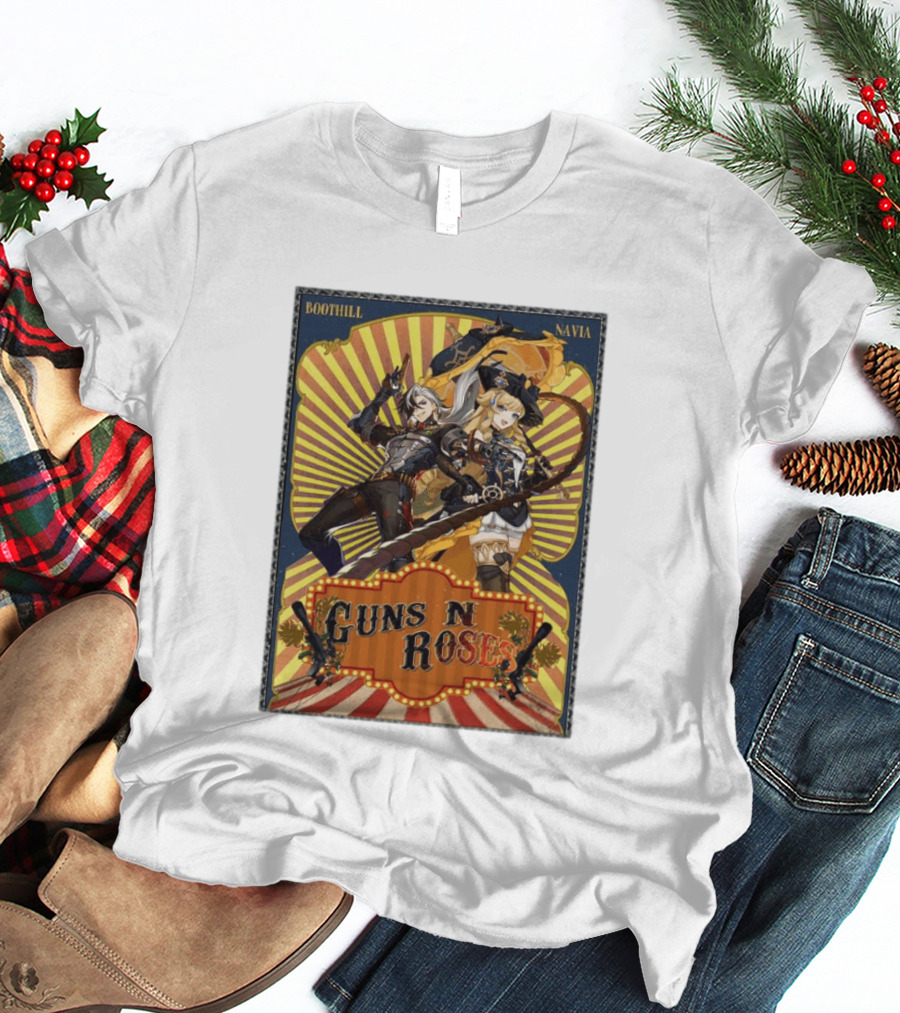 Guns N Roses Navia Boothill Style Concept T-Shirt
