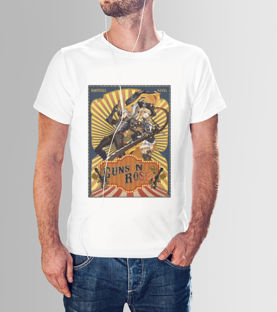 Guns N Roses Navia Boothill Style Concept T-Shirt