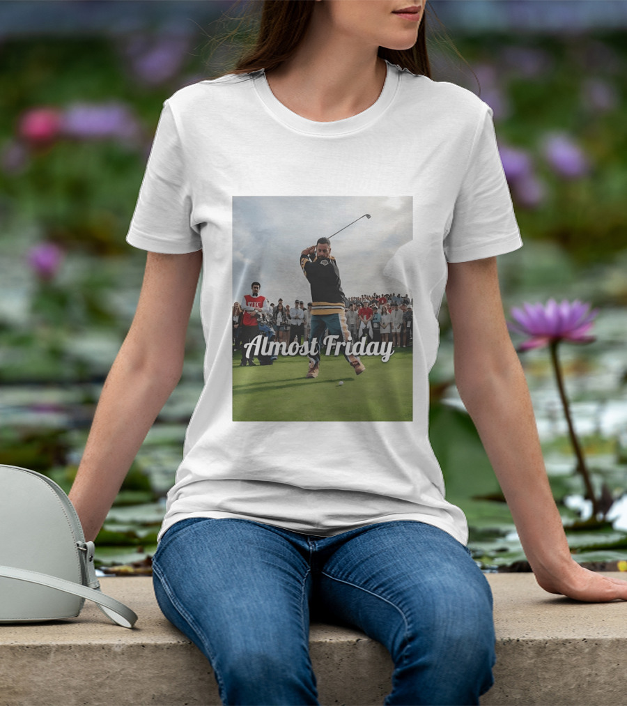 Happy Gilmore Almost Friday Hockey Golf Scene T-Shirt