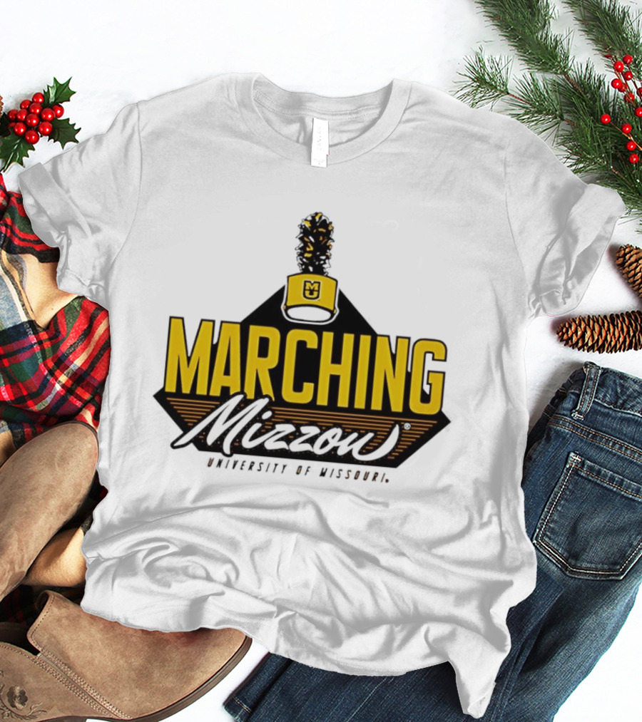 Marching Mizzou University Of Missouri Oval Tiger Head 2024 T-Shirt