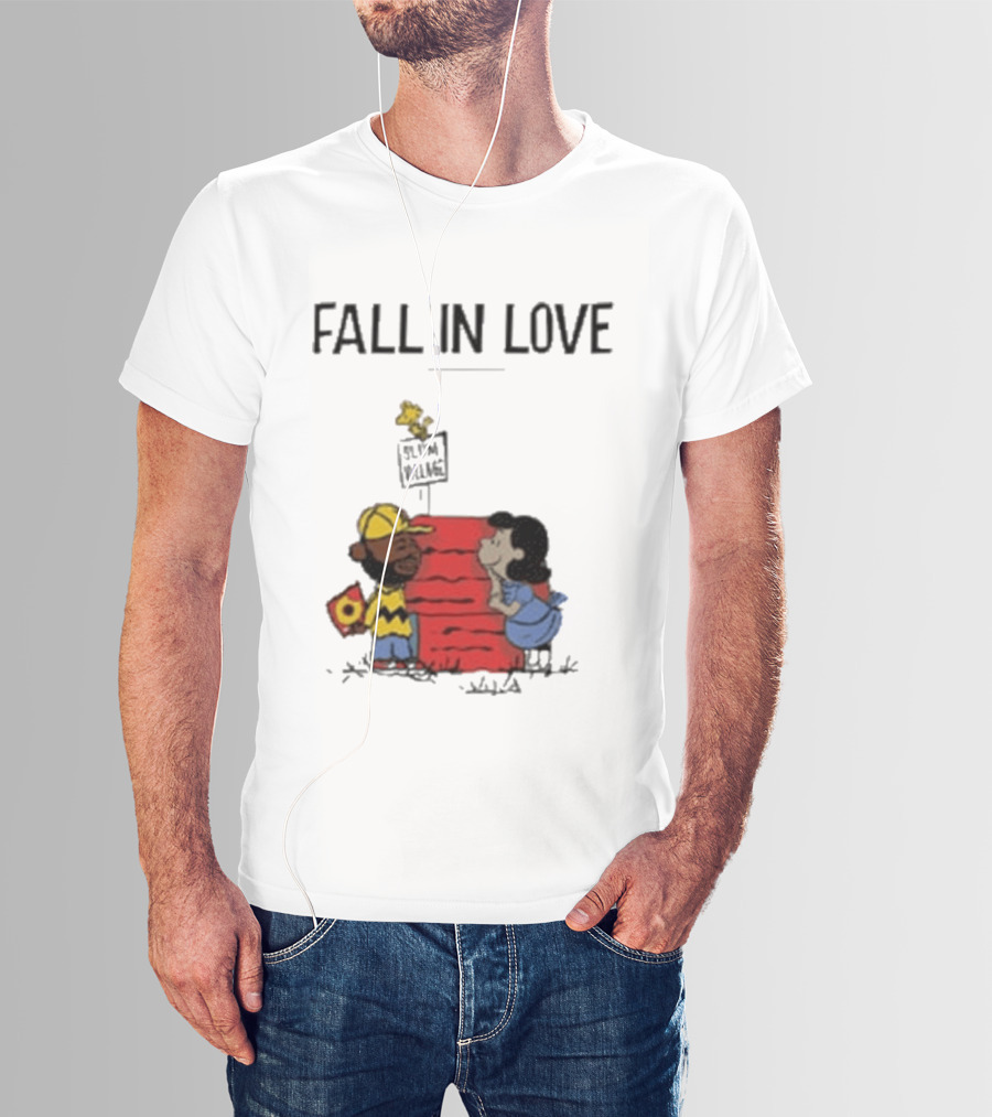 Fall In Love J Dilla Slum Village Lucy Peanuts T-Shirt