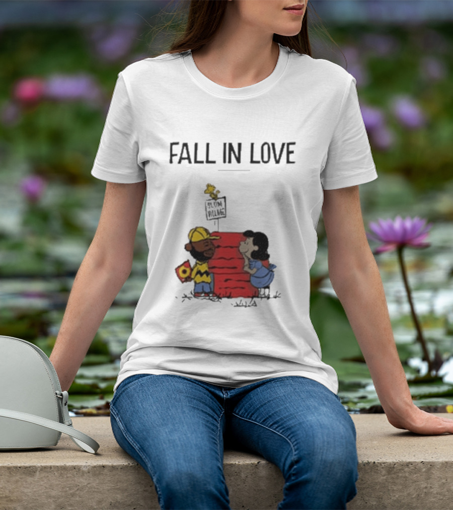 Fall In Love J Dilla Slum Village Lucy Peanuts T-Shirt