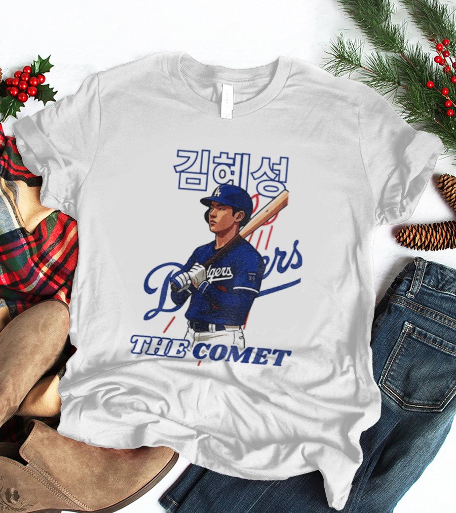 Kim Hye Seong Dodgers Baseball The Comet T-Shirt