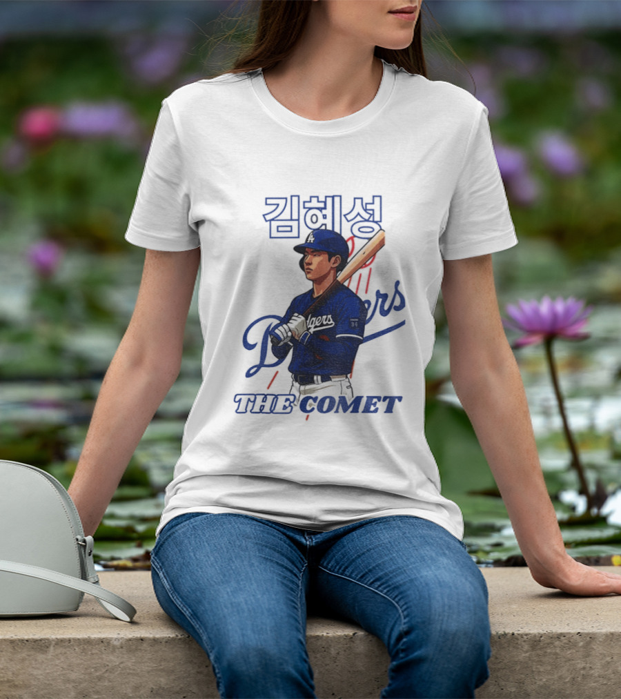 Kim Hye Seong Dodgers Baseball The Comet T-Shirt