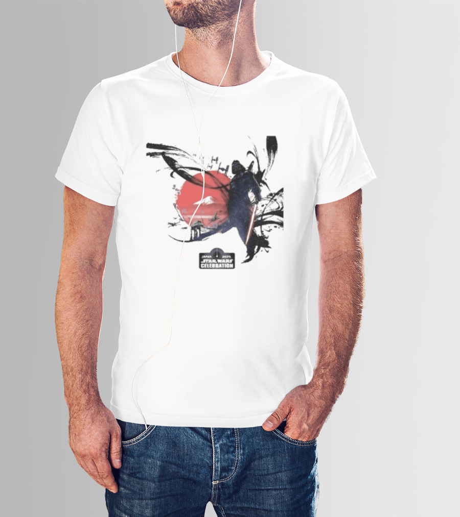 Star Wars Celebration Japan 2025 April 18 20 Darth Vader Samurai Sunburst T-Shirt