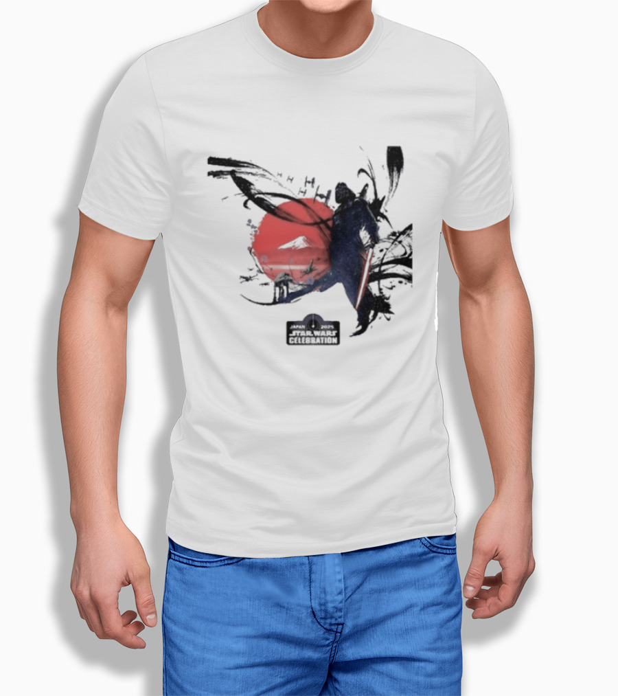 Star Wars Celebration Japan 2025 April 18 20 Darth Vader Samurai Sunburst T-Shirt