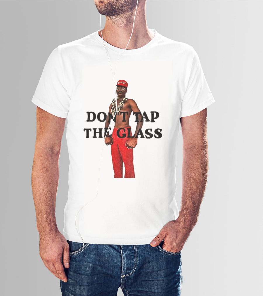 Tyler The Creator Don't Tap The Glass Red Pants Chain Glasses T-Shirt