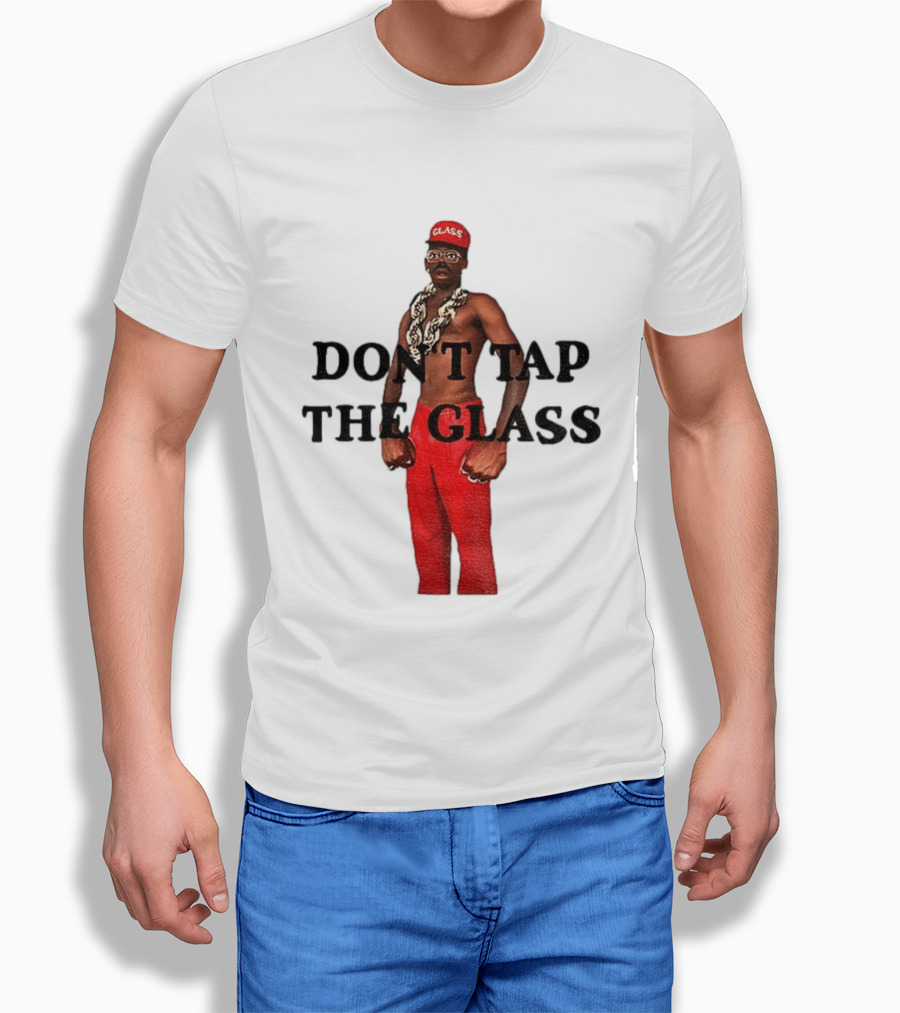 Tyler The Creator Don't Tap The Glass Red Pants Chain Glasses T-Shirt